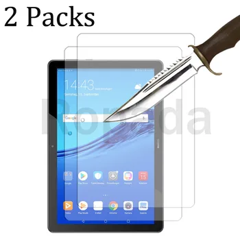 2 Опаковки със защитно фолио за Huawei MediaPad T5 10-инчов стъклен фолио за защита на екрана от закалено стъкло