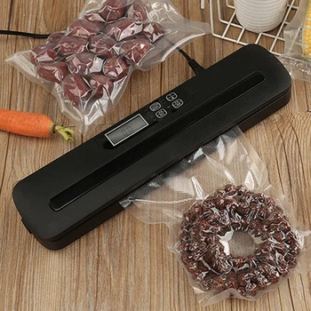 30 см Електрически Вакуум мерки и Теглилки Вакуумно Пакетираща Машина Кухня за Съхранение на Вакуум Чанта Запечатване Машина