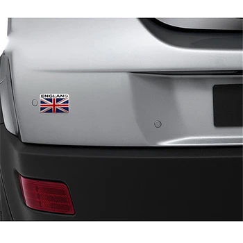 3D Метал Великобритания Знаме на Обединеното Кралство Квадратни Автомобилни Стикери за Декорация на Автомобила Универсални Автомобилни Аксесоари за Land Rover за Range Rover, VW