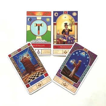 78 карти Масонството Карта Таро Oracle Карти Забавление и Предсказания за Съдбата На Игра на карти, Игра на Таро и Възможностите Таро Третото Око
