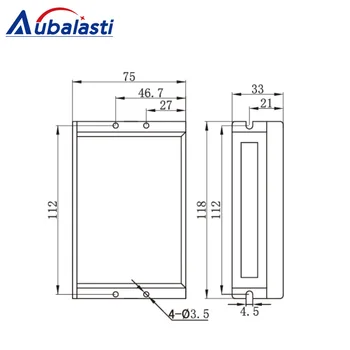 Aubalasti 2-фазно Цифров драйвер за Стъпков DM556D 24-50VDC се използва за Лазерно Гравиране и рязане с ЦПУ