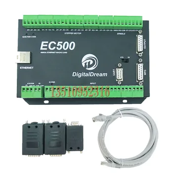 CNC Mach3 Ethernet Контролер за Движение EC500 460 khz 3/4/5/6 Axial Такса за Управление на Трафика за смилане металообработващи машини