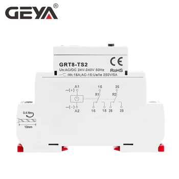 GEYA GRT8-TS Bluetooth Реле за Управление Таймер 16A AC220V 110 60 48 24 vdc Приложение за Android телефон Bluetooth Интелигентен Таймер