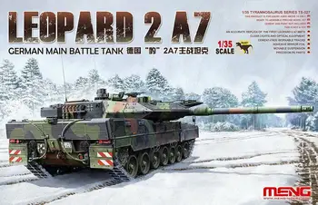 Meng Модел TS-027 1/35 Немски основния боен танк Leopard 2 A7
4 поръчката Модел комплект