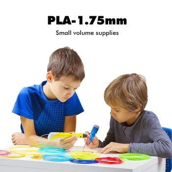 SUNLU 1,75 мм PLA Конци За 3D Печат Писалка За Рисуване Допускане на материала +/-0,02 мм 3D Презареждане PLA 1 Ролка С произволен цвят