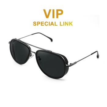 Vip Слънчеви Очила Special Линк Метални Реколта Пилотните Слънчеви Очила Дизайнер V38