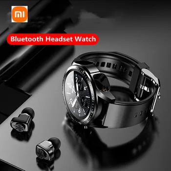 Xiaomi Смарт часовници JM03 Bluetooth Слушалки Слушалки TWS Две в едно Hi-FI Стерео Безжични Спортни Tracke Възпроизвеждане на Музика Умен Часовник
