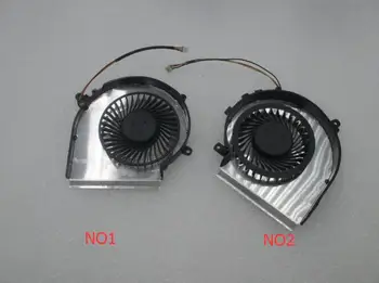 Вентилатор за охлаждане на процесора И графичния процесор За MSI GE72 GE62 PE60 PE70 GL62 GL72 2QD 2QE 2QF PAAD06015SL 3pin 0.55 A 5VDC N303 N302