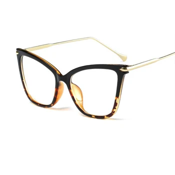 дамски рамки за очила, прозрачни оптични очила 