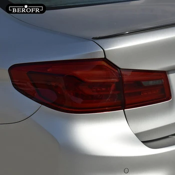 За BMW Серия 5 G30 M5 F90 2017-2020 Автомобили на Прожекторите Оттенък на Черна Защитно Фолио Задна Светлина Прозрачен Стикер от TPU Аксесоари 2P