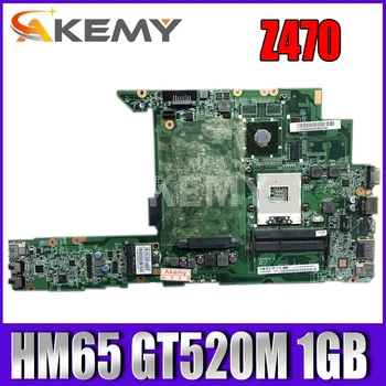За Lenovo Z470 дънна Платка на Лаптоп FRU 90000001 11S90000001 DAKL6EMB6C0 HM65 GT 520M 1 GB дънна Платка Тествани с Бърза доставка