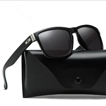 Класически дизайнерски Квадратни Слънчеви Очила Мъжки Поляризирани Слънчеви Очила Дамски Нюанси oculos de sol masculino