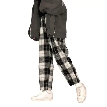 Корейски Модерни детски панталони на стартовата решетка в стил харадзюку, Новост 2022 година, Градинска Дрехи, Дамски Зреещи, Есенни Дамски Ежедневни Панталони Оверсайз