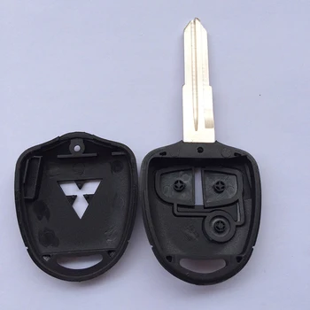 Отличен 2-бутон обвивка за дистанционно ключ/калъф За ключове За Mitsubishi Pajero Lancer Evolution Grandis Outlander С Дясно Острие MIT11