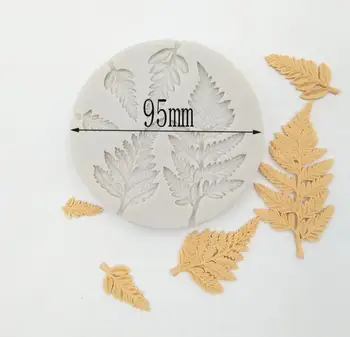 Силиконова форма на лист от цвете силиконова форма на мухъл захар занаят скърпвам торта инструменти gumpaste украса печене инструмент