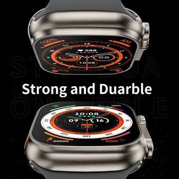 Смарт Часовници Ultra 8 NFC Отключване на Достъпа до Врати Smartwatch Series 8 Bluetooth Предизвикателство Безжичен кабел за зареждане Гривна 380 ма за Apple xiaomi